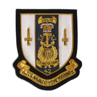 42 Commando Blazer Badge